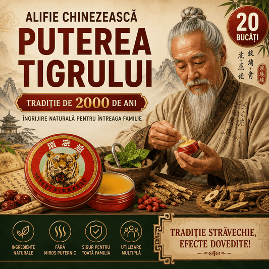 Alifie chinezeasca puterea tigrului - 10+10 GRATIS