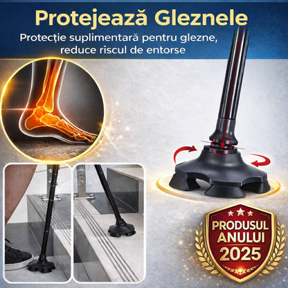 Baston ortopedic de sprijin cu lumina LED