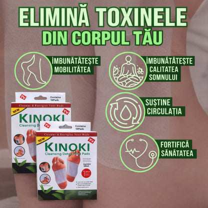 Plasturi detox Kinoki - 50+50 CADOU