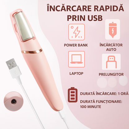 Pilă Electrică pentru Călcâie