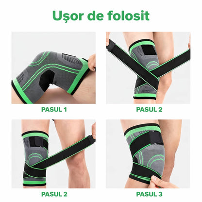 Genunchiera Ajustabila pentru Durere : 1+1 Gratuit