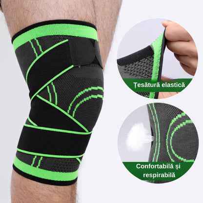 Genunchiera Ajustabila pentru Durere : 1+1 Gratuit