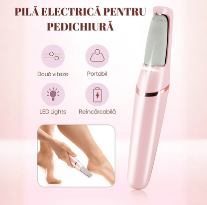 Pilă Electrică pentru Călcâie