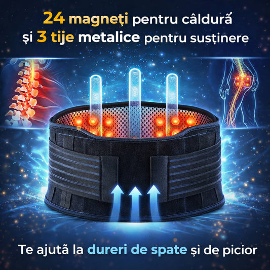 Centură lombară cu magneti